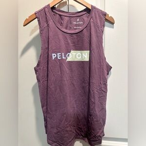 Peloton Purple Women's Tank Top‎ Large